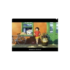 Maison Ghibli Storage-Clear File A4 Shizuku & Seiji - Whisper Of The Heart