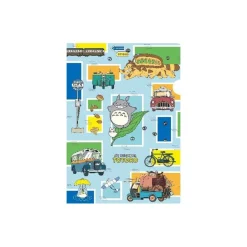 Maison Ghibli Storage-Clear File A4 Vehicles - My Neighbor Totoro