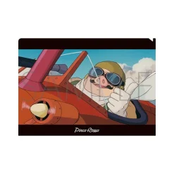 Maison Ghibli Storage-Clear Folder A4 Size Marco & Savoia - Porco Rosso
