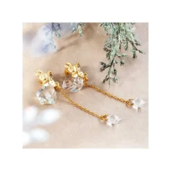 Maison Ghibli Jewellery-Clipped Earrings Small Totoro Drop Series - My Neighbor Totoro