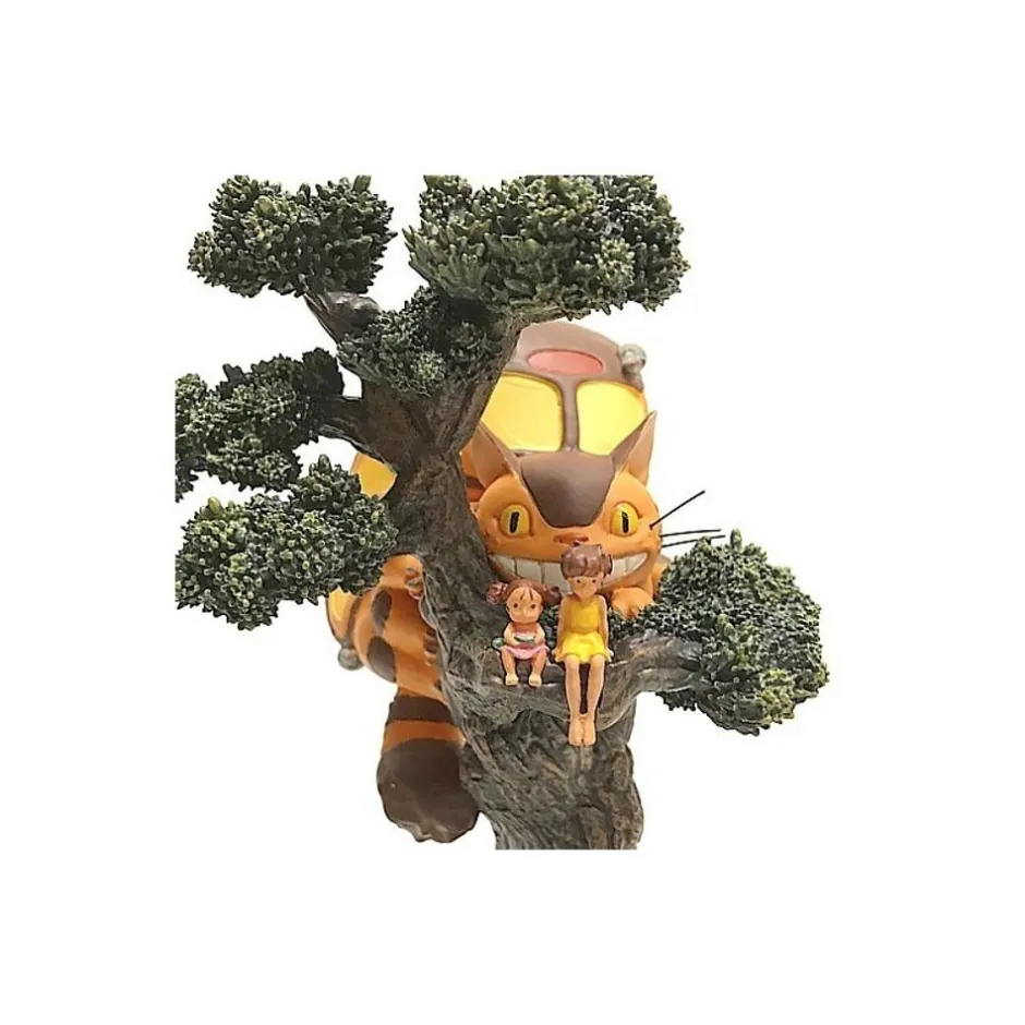 Maison Ghibli Decoration-Clock Watch Catbus On A Pine Tree - My Neighbor Totoro