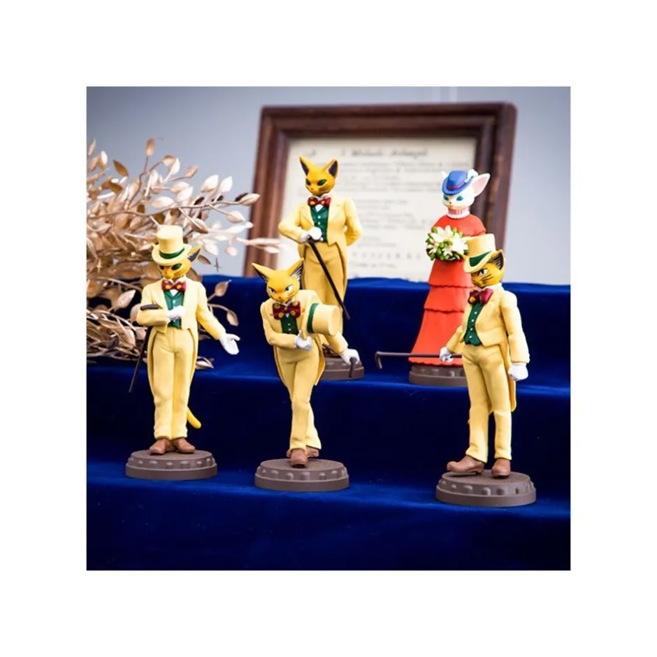 Maison Ghibli Figurines-Collection Baron Assorted 6 Figurines- Whisper Of The Heart