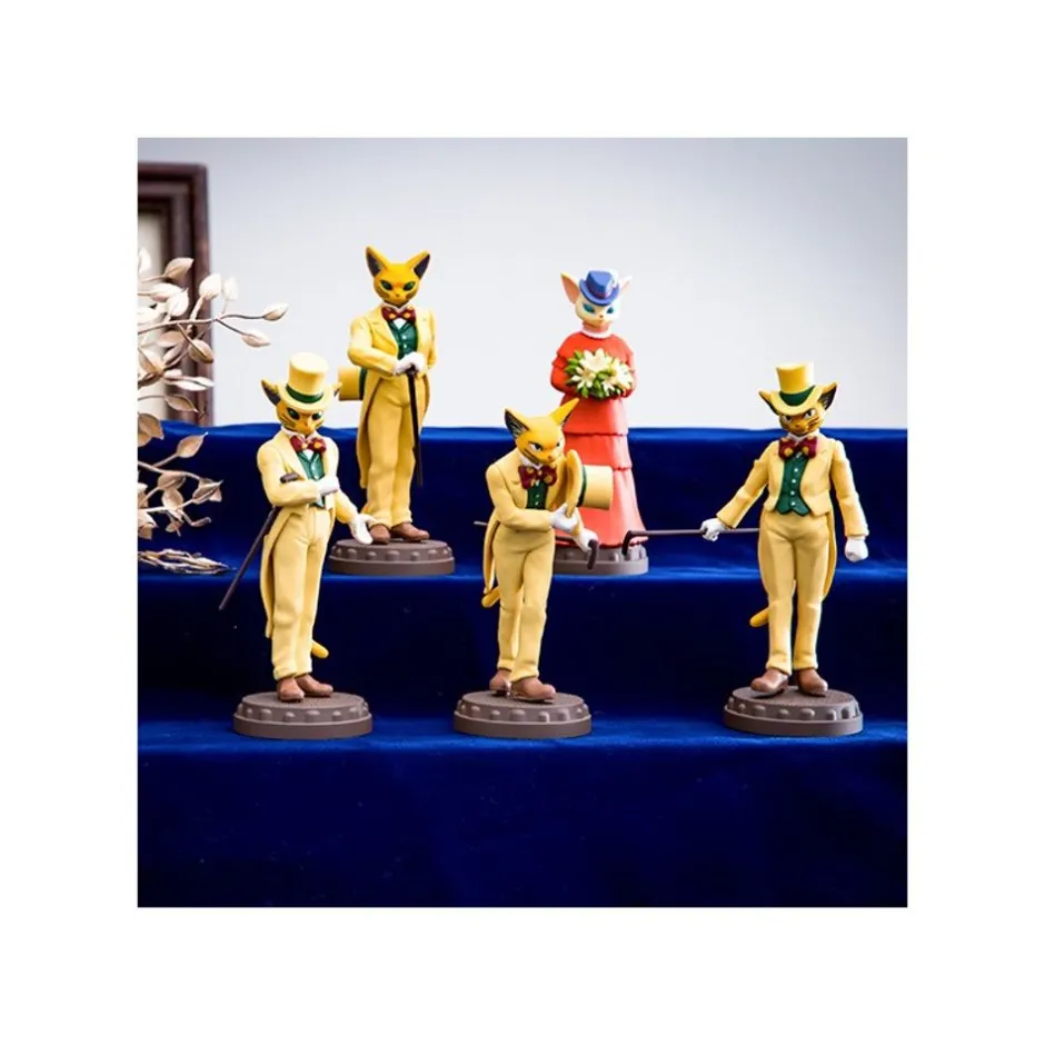 Maison Ghibli Figurines-Collection Baron Assorted 6 Figurines- Whisper Of The Heart