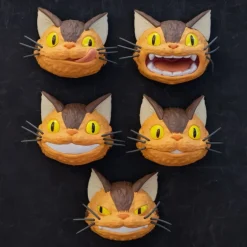 Maison Ghibli Magnets-Collection Catbus Faces Assorted 6 Magnets - My Neighbor Totoro