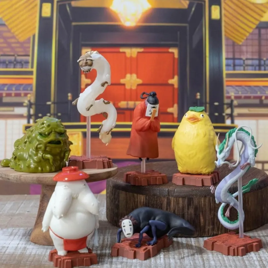 Maison Ghibli Figurines-Collection Gods Assorted 8 Figurines - Sprited Away