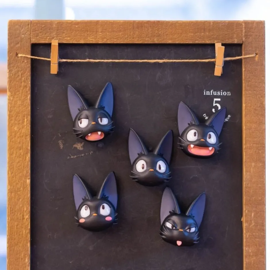 Maison Ghibli Magnets-Collection Jiji Assorted 6 Magnets - Kiki'S Delivery Service