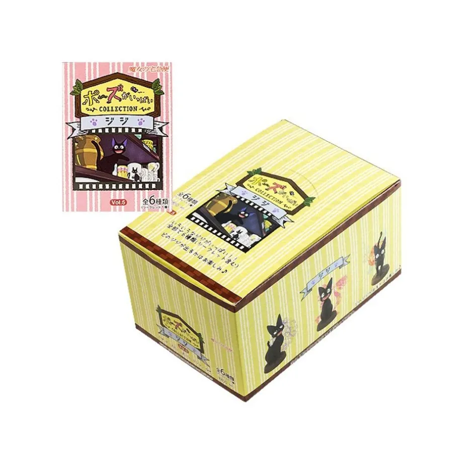Maison Ghibli Figurines-Collection Jiji Assorted 6 Figurines - Kiki'S Delivery Service