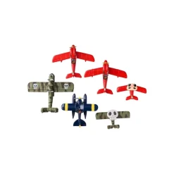 Maison Ghibli Figurines-Collection Seaplane Assorted 6 Magnets - Porco Rosso