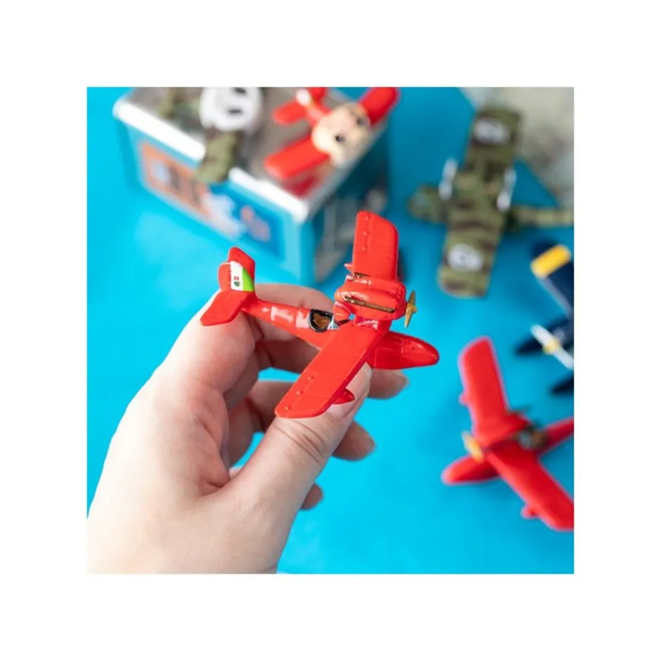 Maison Ghibli Figurines-Collection Seaplane Assorted 6 Magnets - Porco Rosso