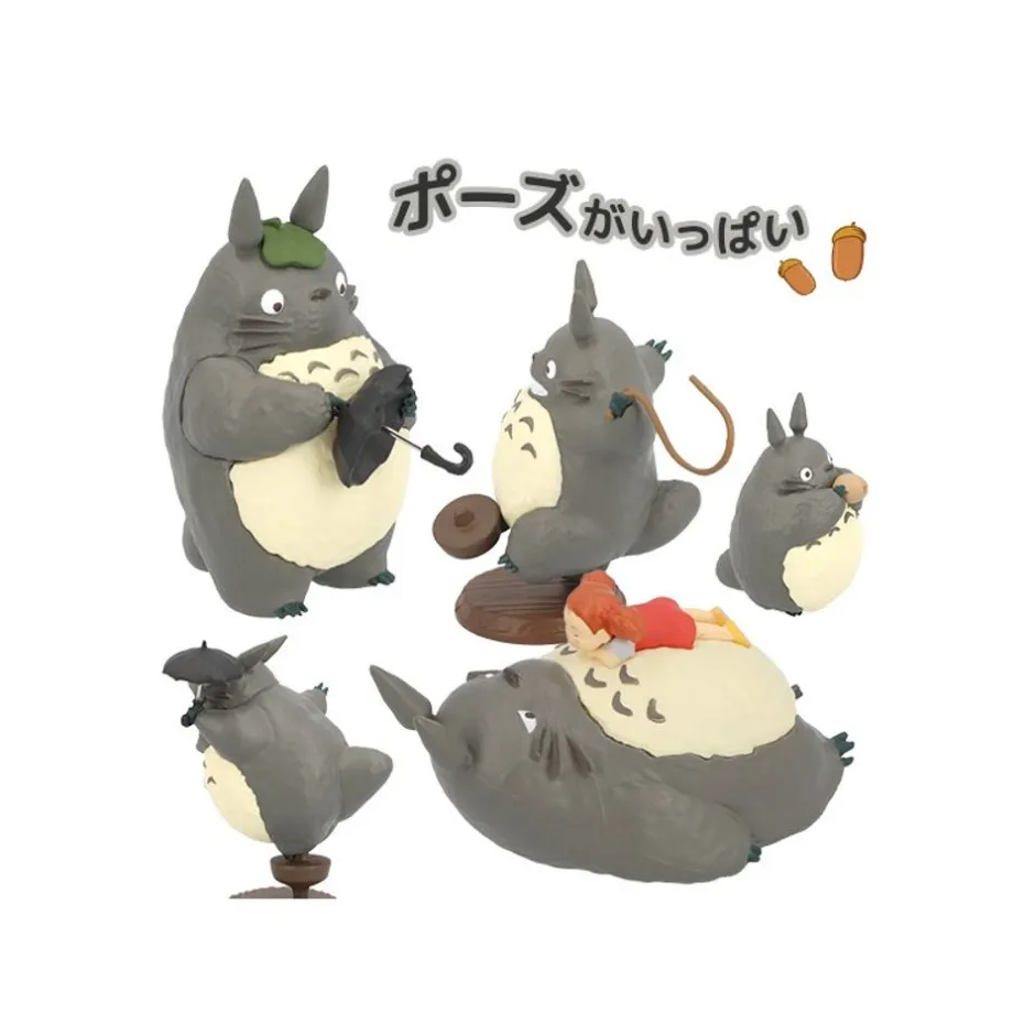 Maison Ghibli Figurines-Collection Totoro 02 Assorted 6 Figurines - My Neighbor Totoro