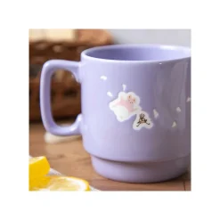 Maison Ghibli Kitchenware-Coloful Embossed Mug Kiki Chihiro & Haku - Spirited Away