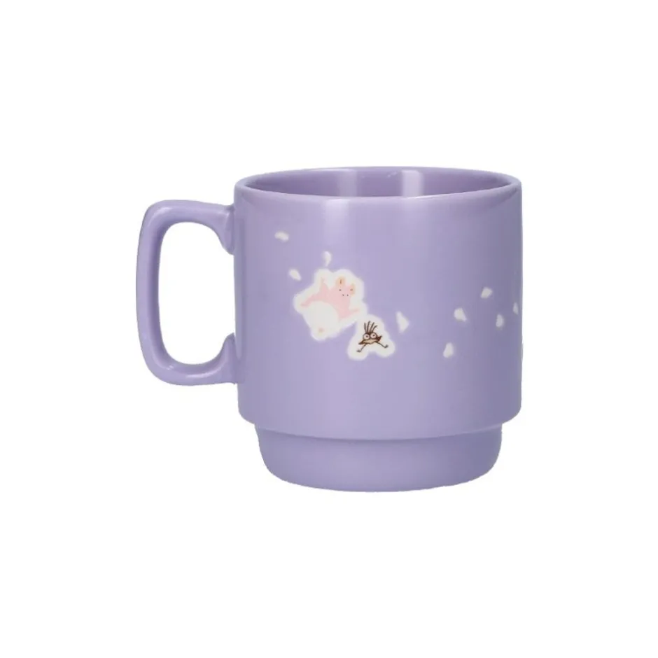 Maison Ghibli Kitchenware-Coloful Embossed Mug Kiki Chihiro & Haku - Spirited Away