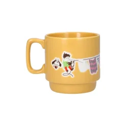 Maison Ghibli Kitchenware-Coloful Embossed Mug Laundry Day - Howl'S Moving Castle