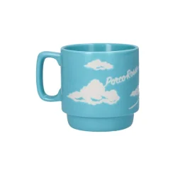 Maison Ghibli Kitchenware-Coloful Embossed Mug Savoia - Porco Rosso