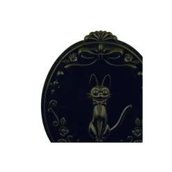 Maison Ghibli Accessories-Compact Mirror Jiji Black - Kiki'S Delivery Service