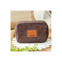 Maison Ghibli Storage-Corduroy Pouch Totoro Patch - My Neighbor Totoro