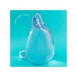 Maison Ghibli Statues-Crystal Figurine Transparent Small Totoro Purple - My Neighbor Totoro