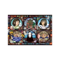 Maison Ghibli Jigsaw Puzzle-Crystal Puzzle 1000P Wonder Street - Sprited Away