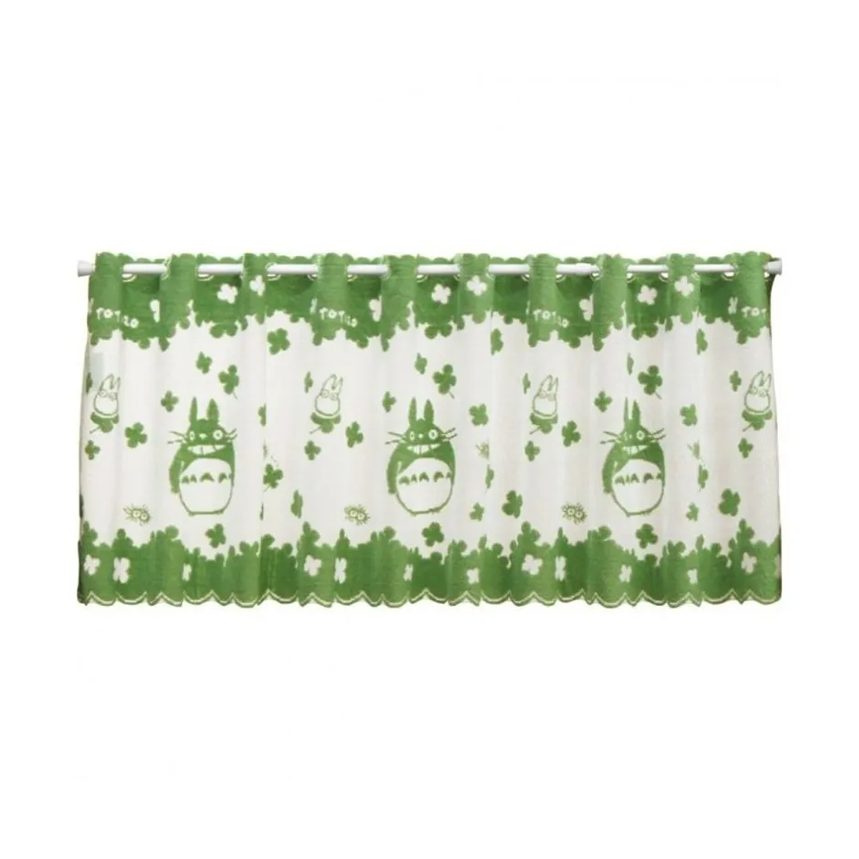 Maison Ghibli Wall Decoration-Curtains Totoro Clovers - My Neighbor Totoro