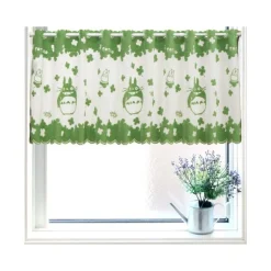 Maison Ghibli Wall Decoration-Curtains Totoro Clovers - My Neighbor Totoro