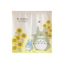 Maison Ghibli Wall Decoration-Curtains Totoro Sunflower - My Neighbor Totoro
