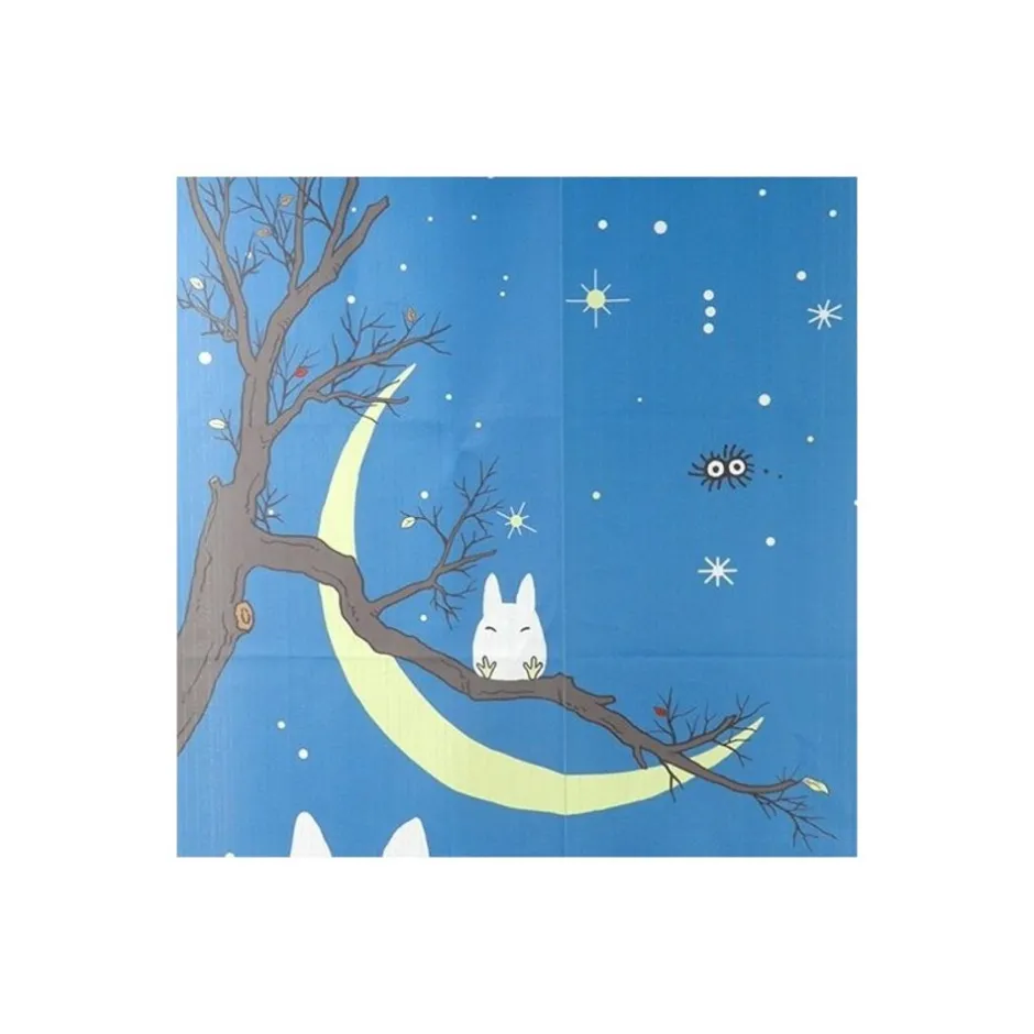 Maison Ghibli Wall Decoration-Curtains Totoro Winter Sky - My Neighbor Totoro