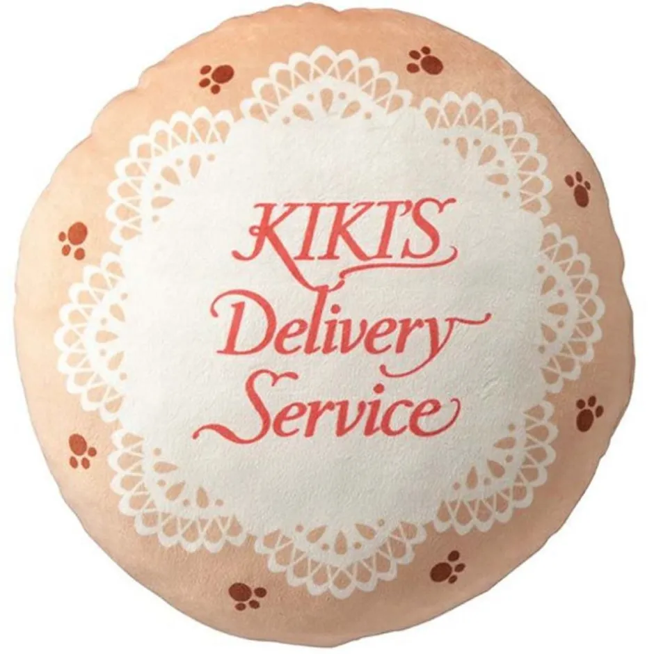 Maison Ghibli Furniture-Cushion Jiji Bread Wreath - Kiki'S Delivery Service