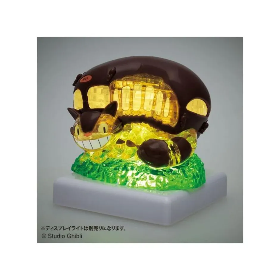 Maison Ghibli Jigsaw Puzzle-3D Crystal Puzzle Catbus - My Neighbor Totoro