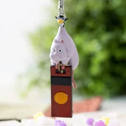 Maison Ghibli Keychains-3D Keychains Boh Mouse And Bird - Spirited Away
