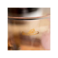 Maison Ghibli Kitchenware-Decorated Glass Marco & Gina - Porco Rosso