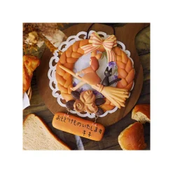 Maison Ghibli Decoration-Decoration Kiki And Jiji Bread Wreath - Kiki'S Delivery Service
