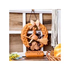 Maison Ghibli Decoration-Decoration Kiki And Jiji Bread Wreath - Kiki'S Delivery Service