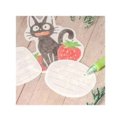 Maison Ghibli Postcards And Letter Papers-Die-Cut Mini Letterset Kiriko Cafe - Kiki'S Delivery Service