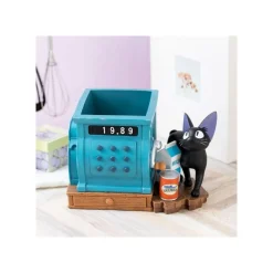 Maison Ghibli Decoration-Diorama Box Jiji And Blue Cash Register - Kiki'S Delivery Service