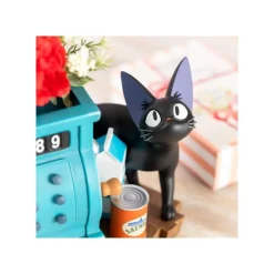 Maison Ghibli Decoration-Diorama Box Jiji And Blue Cash Register - Kiki'S Delivery Service