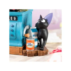 Maison Ghibli Decoration-Diorama Box Jiji And Blue Cash Register - Kiki'S Delivery Service