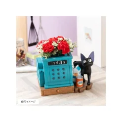 Maison Ghibli Decoration-Diorama Box Jiji And Blue Cash Register - Kiki'S Delivery Service