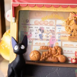 Maison Ghibli Decoration-Diorama Frame Jiji Bakery - Kiki'S Delivery Service