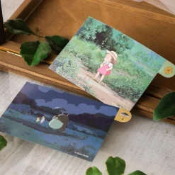 Maison Ghibli Decoration-Diorama Frame Totoro & Kusakabe House - My Neighbor Totoro