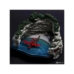 Maison Ghibli Decoration-Diorama Marco'S Hideout - Porco Rosso