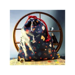Maison Ghibli Bags-Drawstring Bag Mysterious Street - Spirited Away