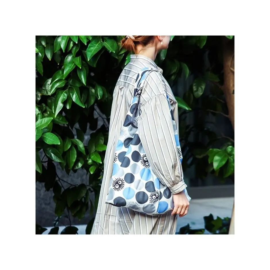 Maison Ghibli Bags-Eco Bag Kurosuke Silhouette 40X20 Cm - My Neighbor Totoro