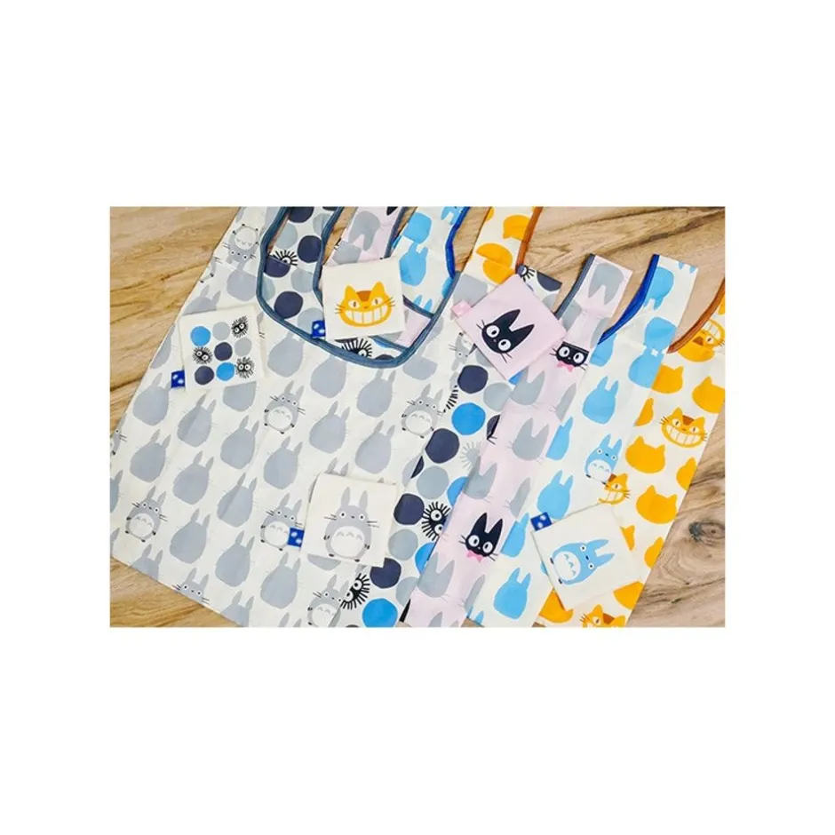 Maison Ghibli Bags-Eco Bag Middle Totoro Silhouette 40X20 Cm - My Neighbour Totoro