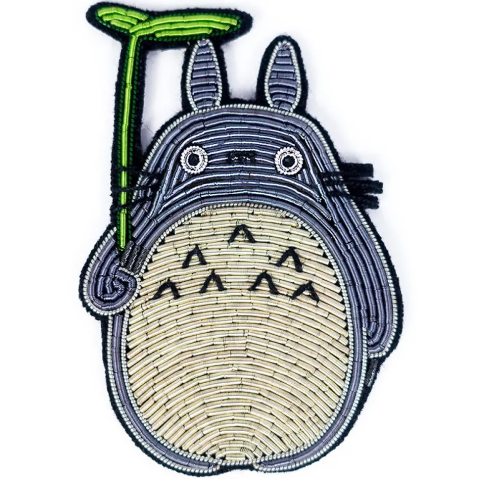 Maison Ghibli Pins-Embroidered Jewel Brooch Big Totoro - My Neighbor Totoro