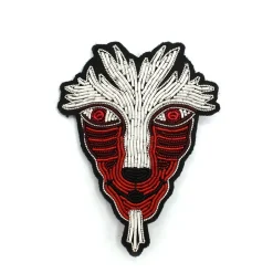 Maison Ghibli Pins-Embroidered Jewel Brooch Great Forest Spirit - Princess Mononoke