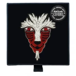 Maison Ghibli Pins-Embroidered Jewel Brooch Great Forest Spirit - Princess Mononoke