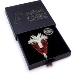 Maison Ghibli Pins-Embroidered Jewel Brooch Great Forest Spirit - Princess Mononoke