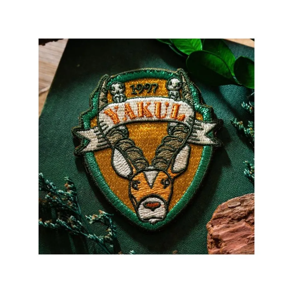 Maison Ghibli Badges-Embroidery Badge Sticker Yakul - Princess Mononoke