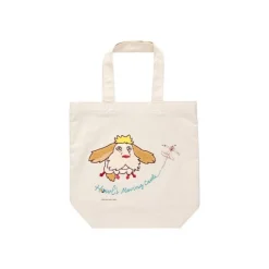 Maison Ghibli Bags-Embroidery Canvas Tote Bag Flying Heen - Howl'S Moving Castle