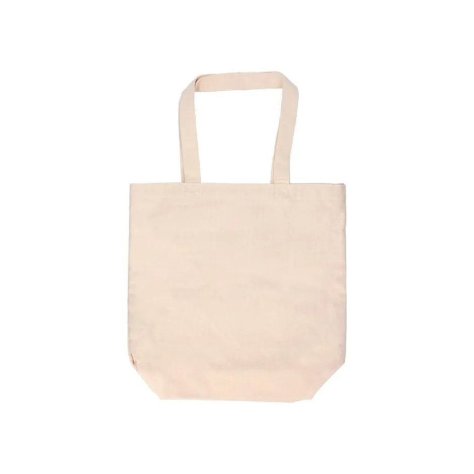 Maison Ghibli Bags-Embroidery Canvas Tote Bag Walking Away - My Neighbor Totoro